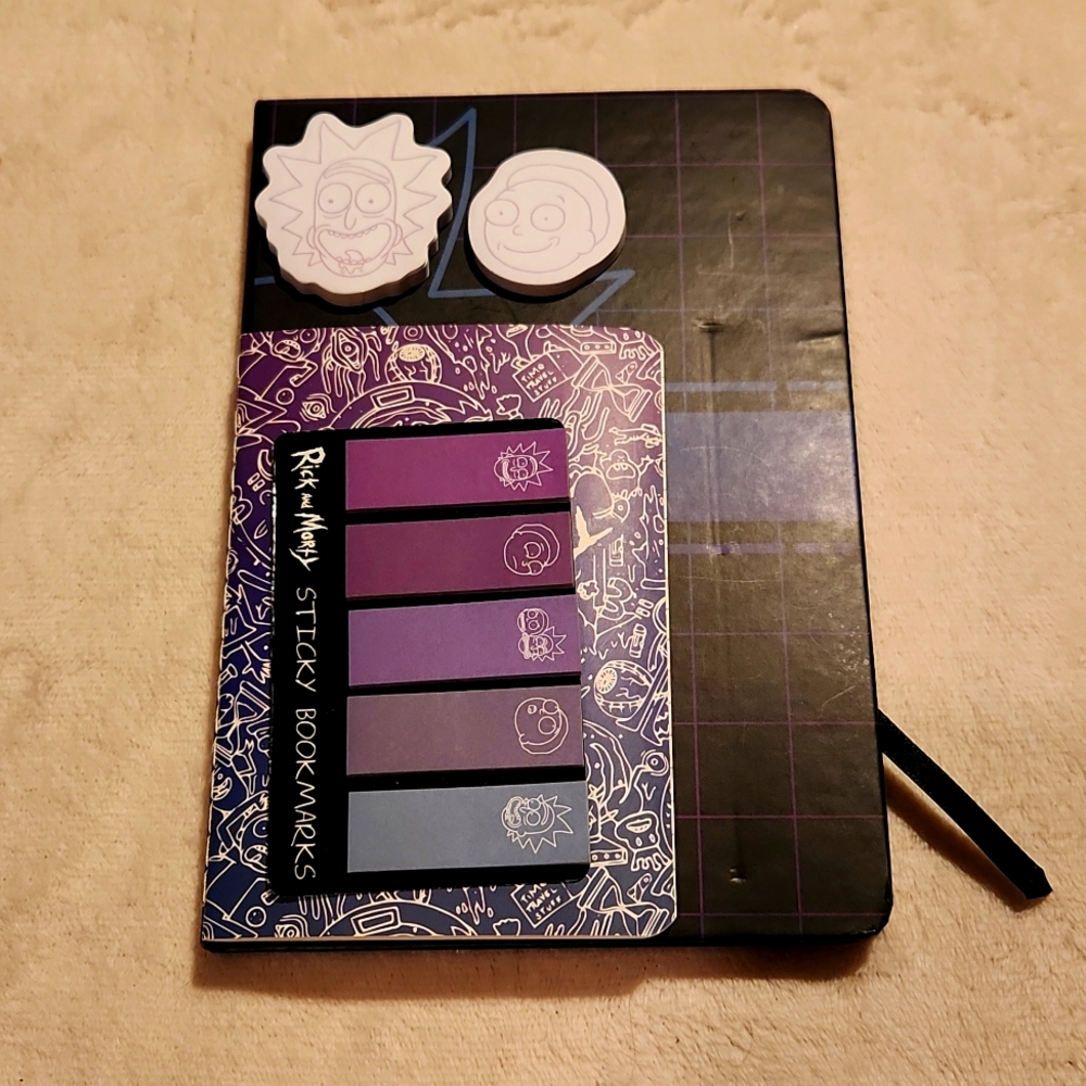 Rick & Morty Note Book Bundle